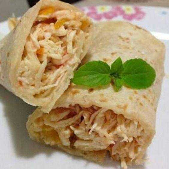 Aprenda como fazer Crepioca recheada fit blank