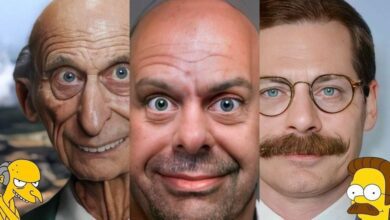Artista utiliza a IA para recriar os personagens dos Simpsons como se existissem na vida real