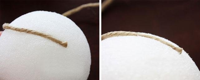 Bolas de Isopor Decoradas – Passo a Passo Bolas de Isopor Decoradas – Passo a Passo