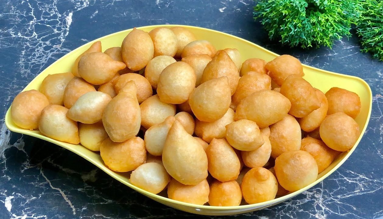 bolinho de chuva com apenas 2 ingredientes