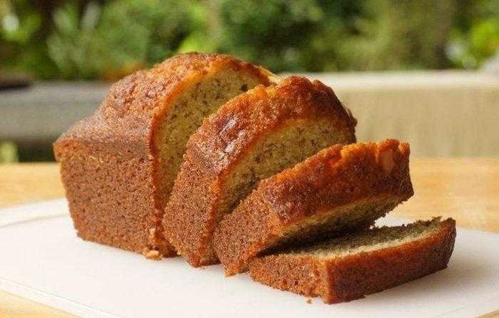 Bolo Integral de Banana fofinho