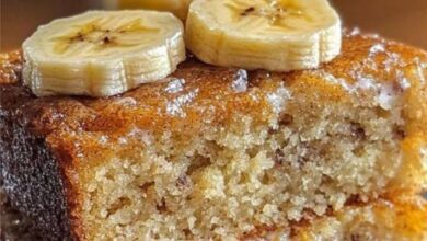 Bolo Simples de Banana de Liquidificador