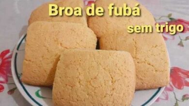 Broinha de Fubá Sem Trigo Que Derrete na Boca