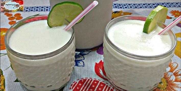 Caipirinha cremosa de leite condensado