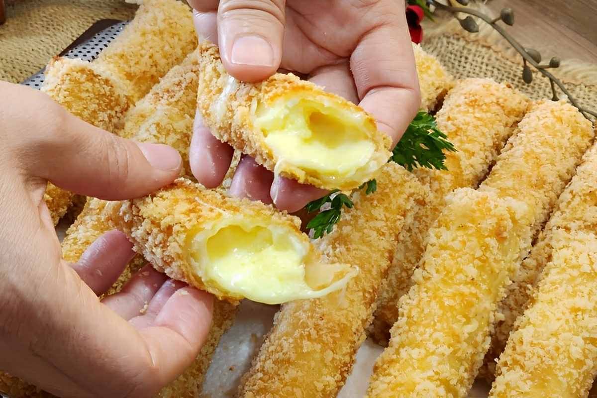 Cigarrete de 2 ingredientes feita com massa de pastel muito simples prática e deliciosa