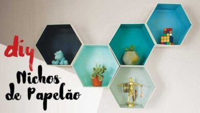 Como usar papelão para fazer um nicho maravilhoso