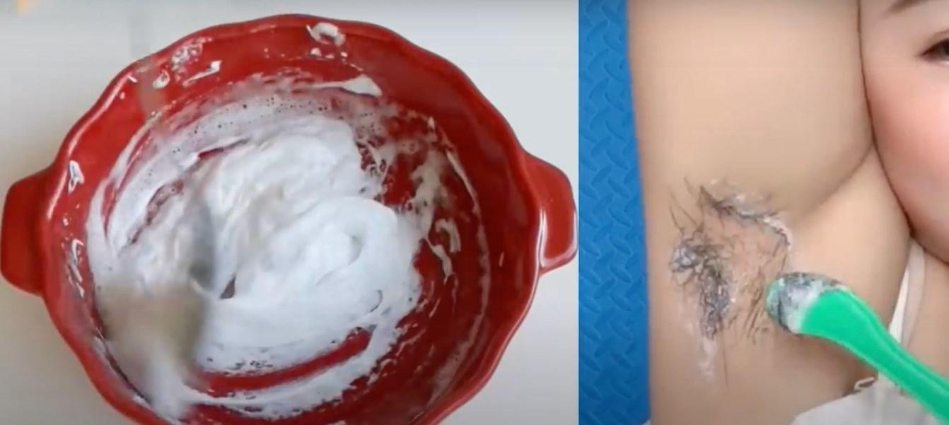 Creme Caseiro Para Depilacao sem Dor e Com Apenas 3