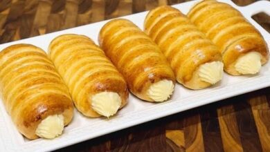 Enroladinho Recheado Com Creme | Bau das DICAS