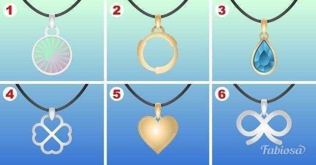 Escolha um colar e nós lhe diremos algo sobre sua personalidade