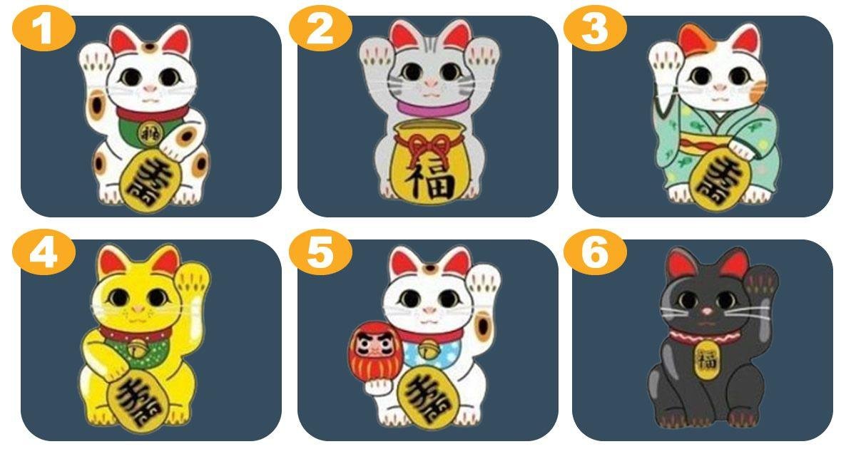 Escolha um gato da sorte e obtenha uma revelação para o seu futuro 2