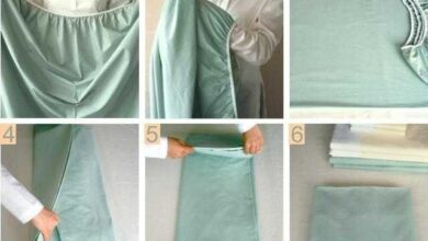 Excelente truque para dobrar o lençol de elástico