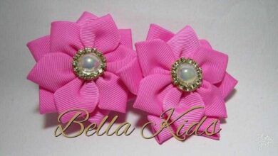 FLOR COM FITA NÚMERO 5 DE GORGURÃO