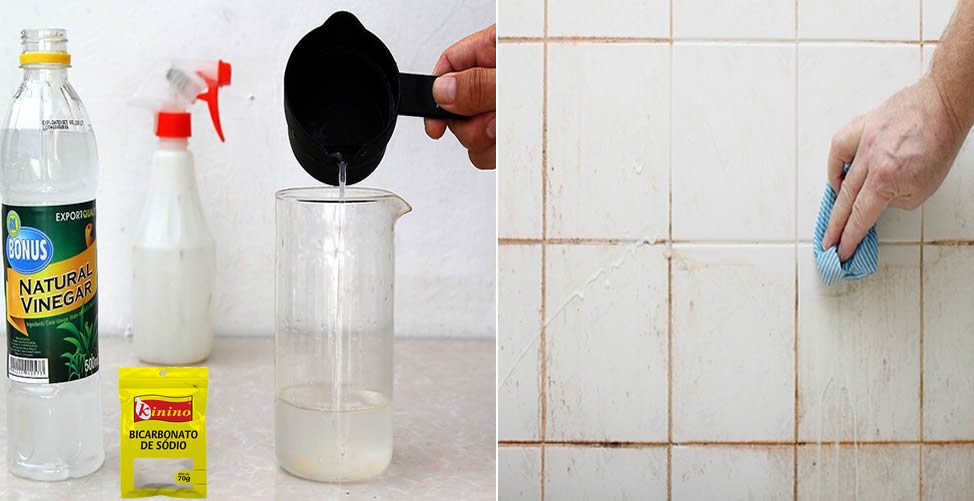 Vinagre Com bicarbonato de Sódio