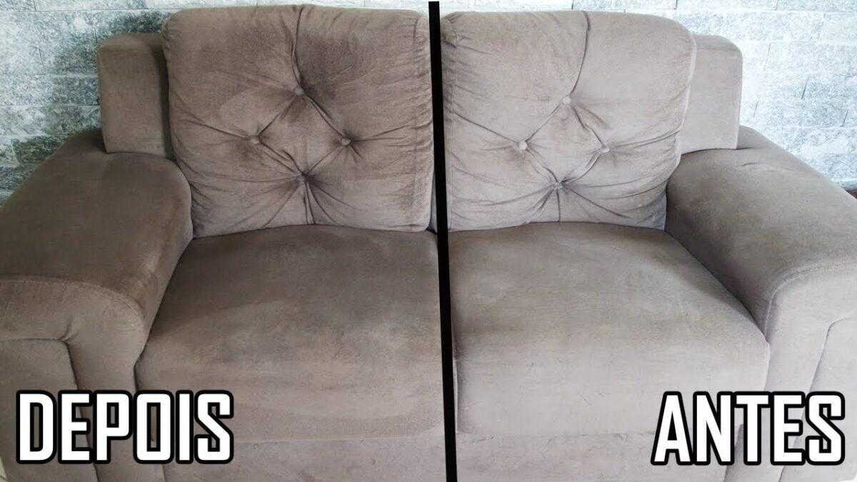 Mistura caseira para limpar sofa sujo e com odores Mistura caseira para limpar sofá sujo e com odores