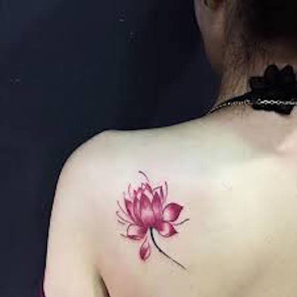 Modelos de tatuagens de flores delicadas e femininas tatuagem de flores 4