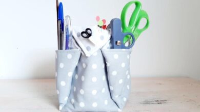 Organizador e Lixeirinha de Mesa