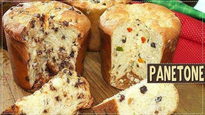Panetone e chocotone caseiro Panetone e chocotone caseiro