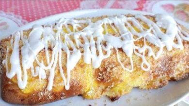 Pão Doce de Creme e Coco