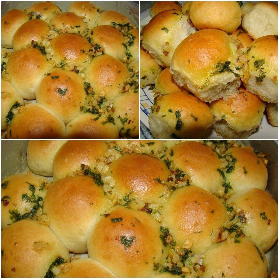 Paozinho de cebola de liquidificador