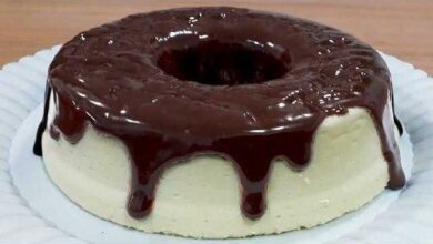 Pudim de Leite Ninho com Nutella sem ovo e sem Pudim de Leite Ninho com Nutella sem ovo e sem forno