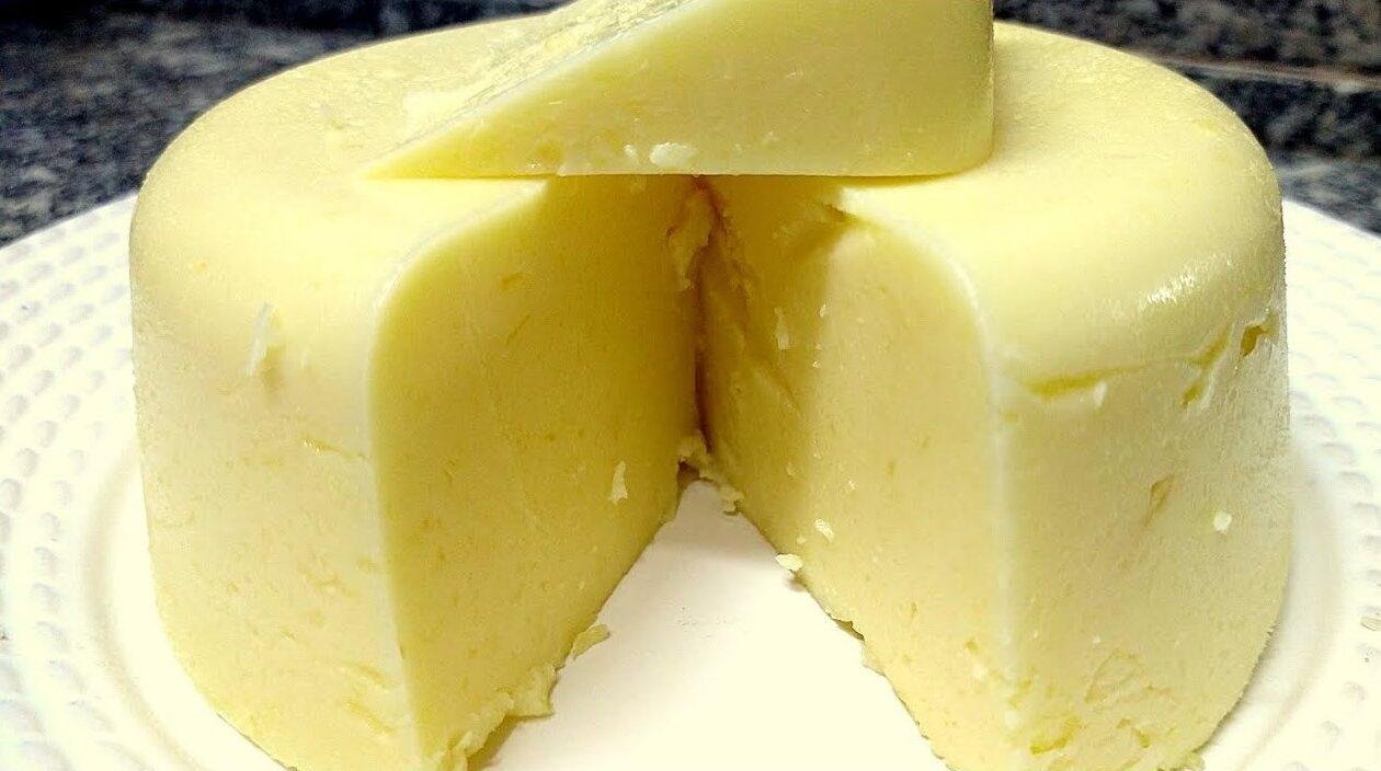 Queijo caseiro de Panela A receita fica pronta em 15 Queijo caseiro de Panela