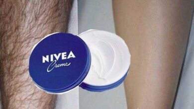 REMOVA PELOS DO CORPO E ROSTO USANDO CREME NÍVEA