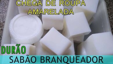 Receita De Sabão Branqueador Caseiro