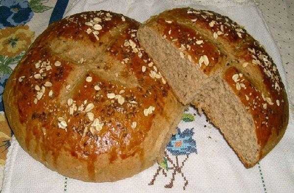 Receita de Pao Integral com Graos blank