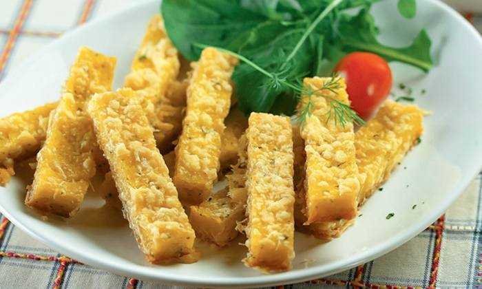 Receita de Polenta Frita no Forno Receita de Polenta Frita no Forno