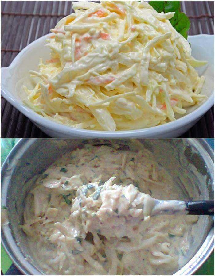 Repolho Cremoso de 5 Minutos d