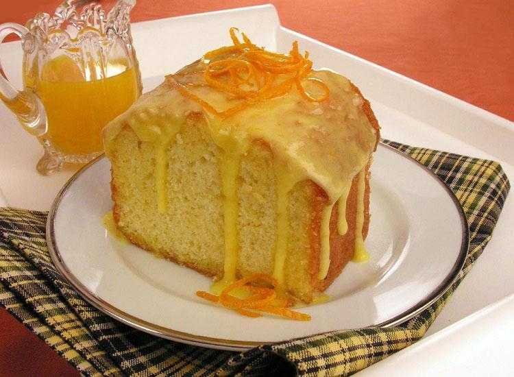 Receita de bolo de laranja com cobertura de laranja Receita de bolo de laranja com cobertura de laranja