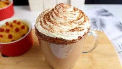 Receita de chocolate quente cremoso igual de cafeteria