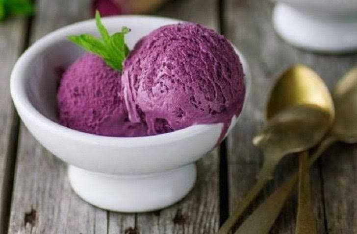 Sorvete de vinho tinto 1