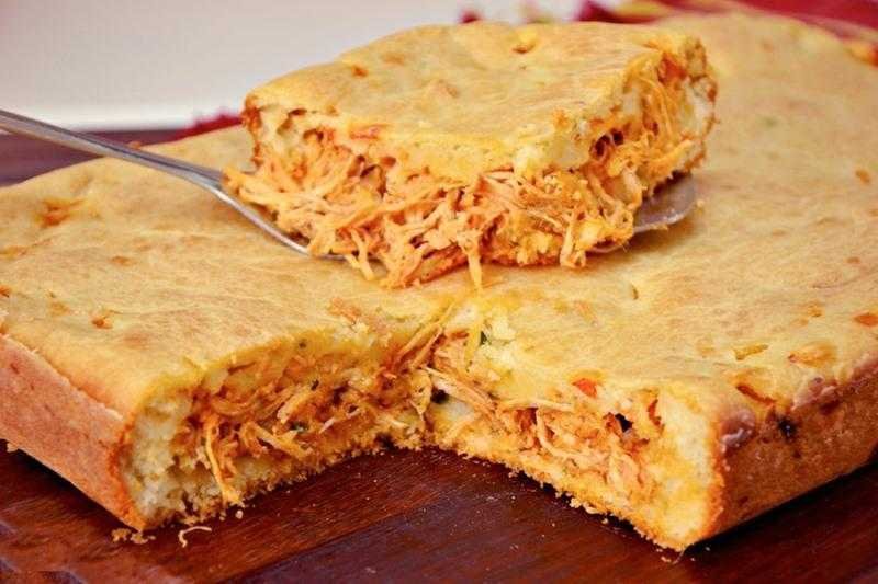 Receita de torta de frango de liquidificador blank