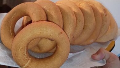 Rosquinha de Polvilho Frita de Padaria