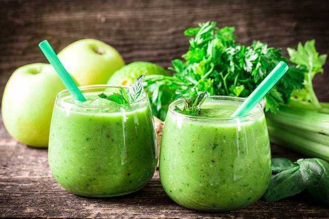 Suco verde para acabar com a enxaqueca Suco verde para acabar com a enxaqueca