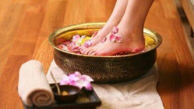 Técnica para desintoxicar o corpo através dos pés