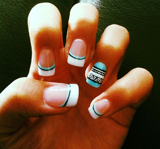 Unhas decoradas francesinha facil Bau das DICAS Dicas para deixar uma mulher sempre interessada!