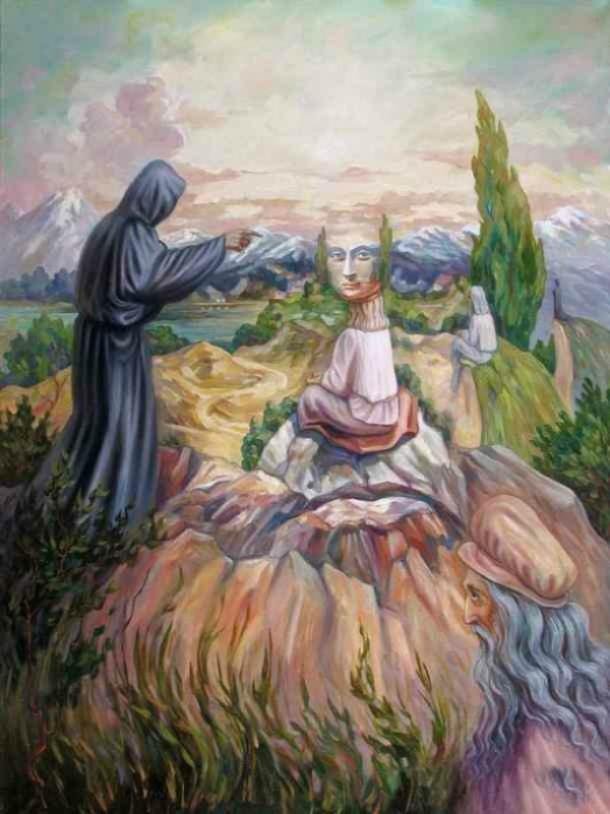 a imagem que voce ve primeiro nesta ilusao de otica