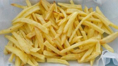 batata frita sem nenhuma gota de oleo Batata frita sem nenhuma gota de óleo d
