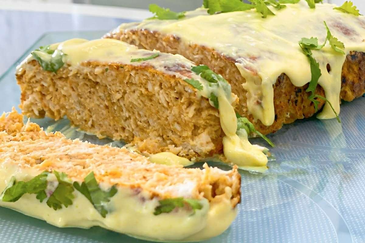 Bolo de frango diferente e delicioso para o lanche de toda a família