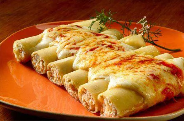 canelone de queijo cremoso bau das dicas Canelone de Queijo Cremoso