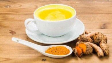 cha de curcuma para aliviar a dor Chá de cúrcuma para aliviar a dor