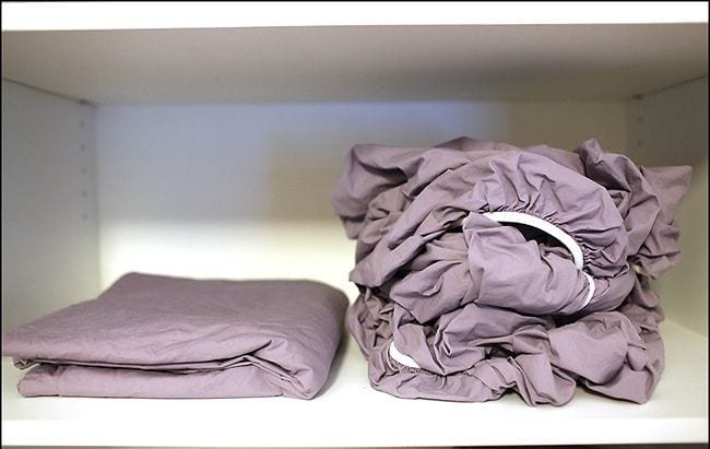 como dobrar lencol de elastico em 6 passos Rascunho automático