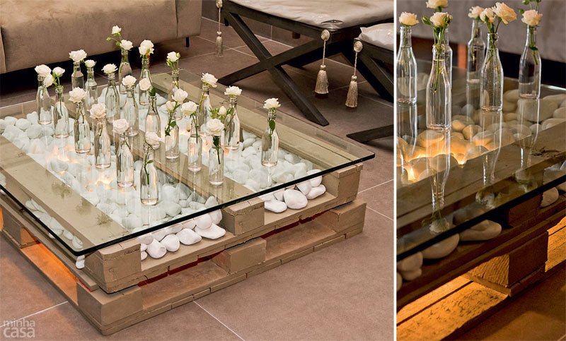 Dicas de Artesanato para Mesinha de Sala