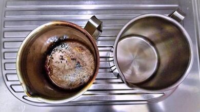 Como tirar mancha de queimado em panela inox