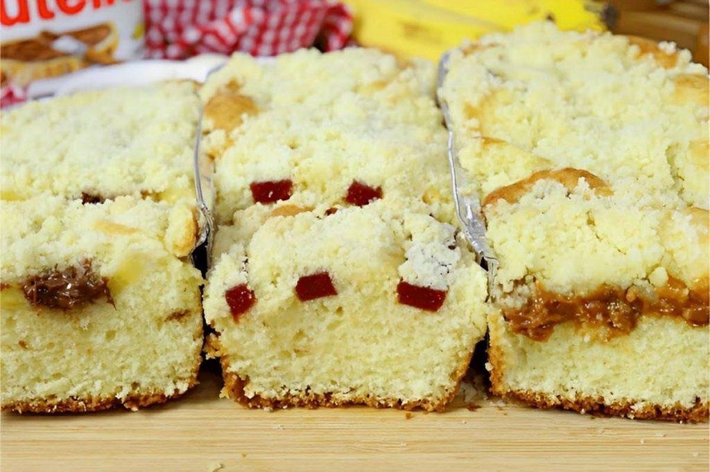 cuca fofinha com farofa crocante facil Cuca fofinha com farofa crocante