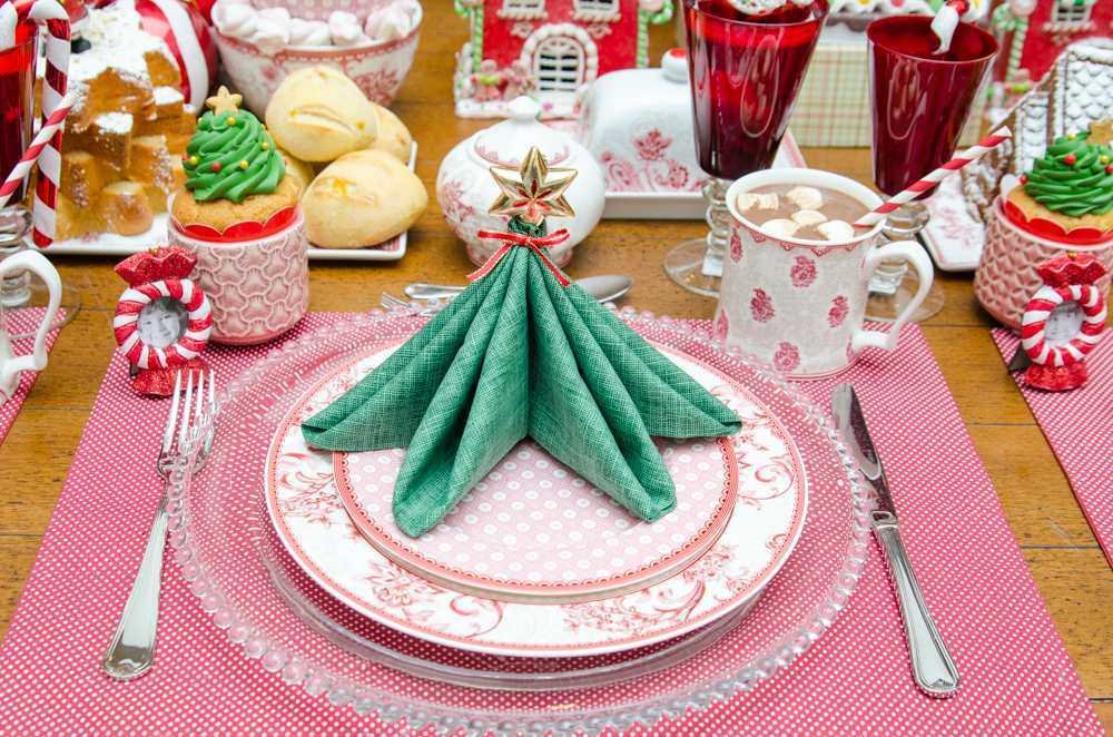 diy guardanapo de natal bau das dicas DIY: Guardanapo de Natal