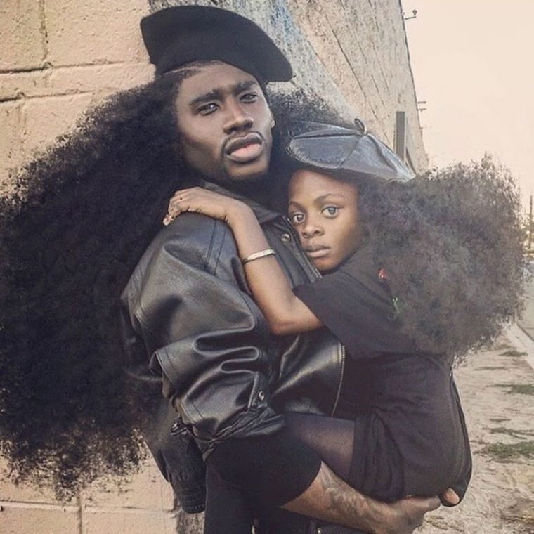 essa dupla de pai e filha tem captado as atencoes Instagram - Benny Harlem