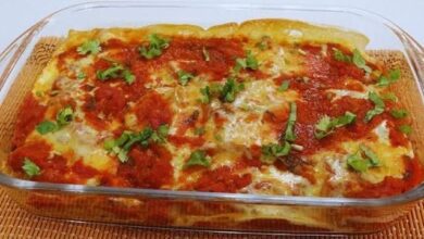 Filé de Peixe Empanado a Parmegiana Com um Molho Especial